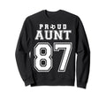 Number 87 Custom Proud Soccer Sweatshirt - Custom Art Print for Adults - T-Shirt, Sweatshirt, Hoodie