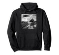 Funny Bearded Dragon Selfie Alien Ufo Hoodie - Fun Novelty Design Men Women - T-Shirt, Sweatshirt, Hoodie
