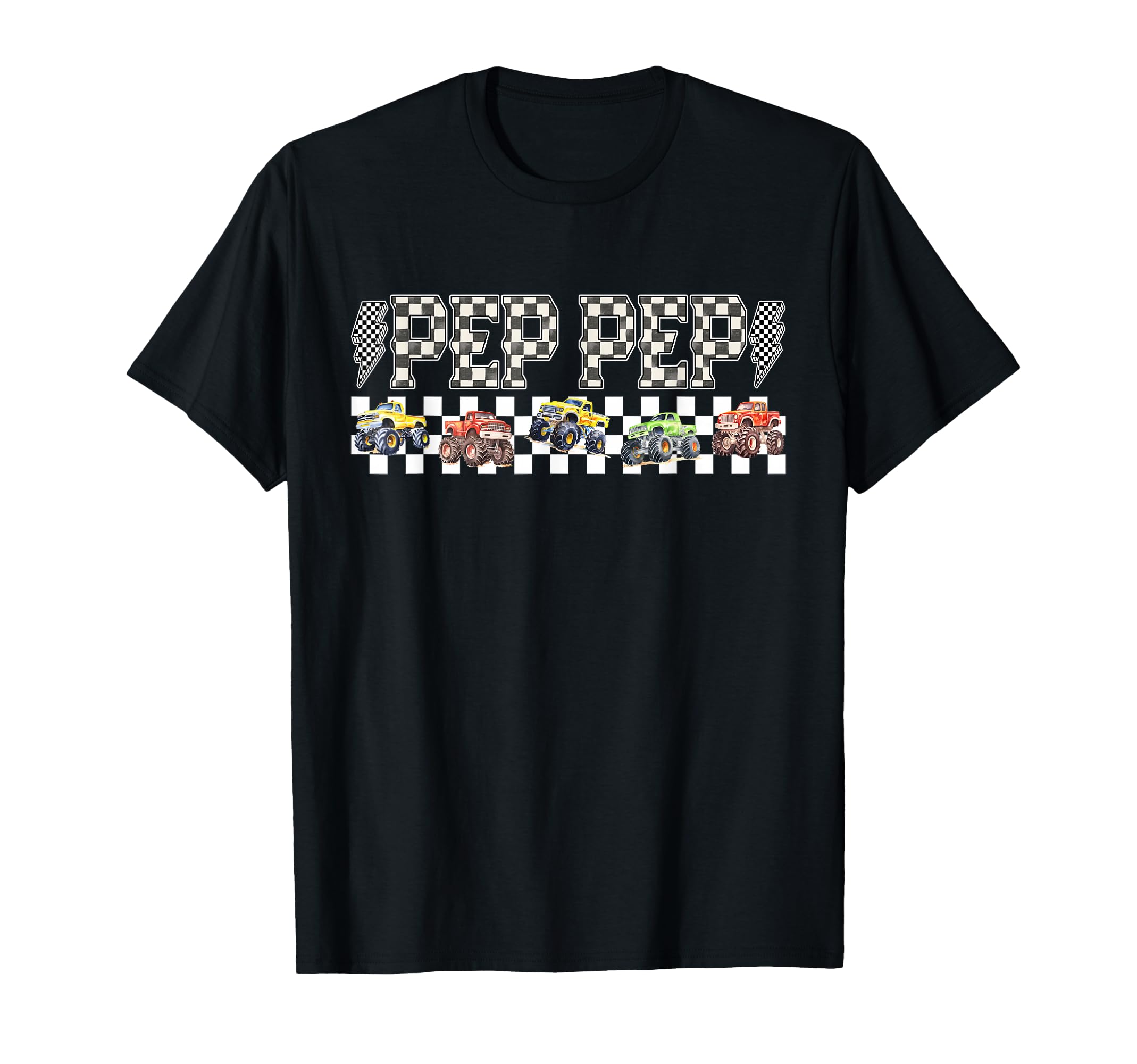 Pep Pep Monster Truck Family Crew T-Shirt - Unique Graphic Men Women - T-Shirt, Sweatshirt, Hoodie