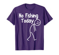 No Fishing Today Funny Sad Stick T-Shirt - Minimalist Print for Adults - T-Shirt, Sweatshirt, Hoodie