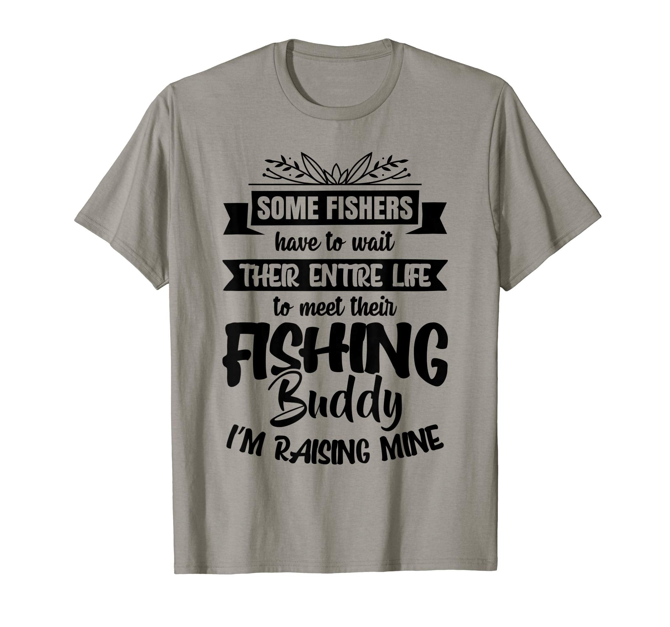 Mens Dad And Son Matching Fishing T-Shirt - Fun Novelty Design for Adults - T-Shirt, Sweatshirt, Hoodie