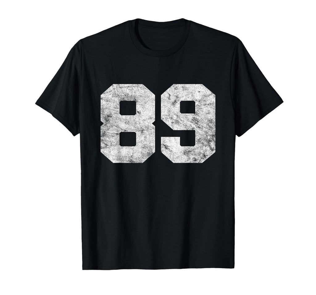 Lucky Number 89 Birthday Sports Player T-Shirt - Novelty Apparel Men Women - T-Shirt, Sweatshirt, Hoodie