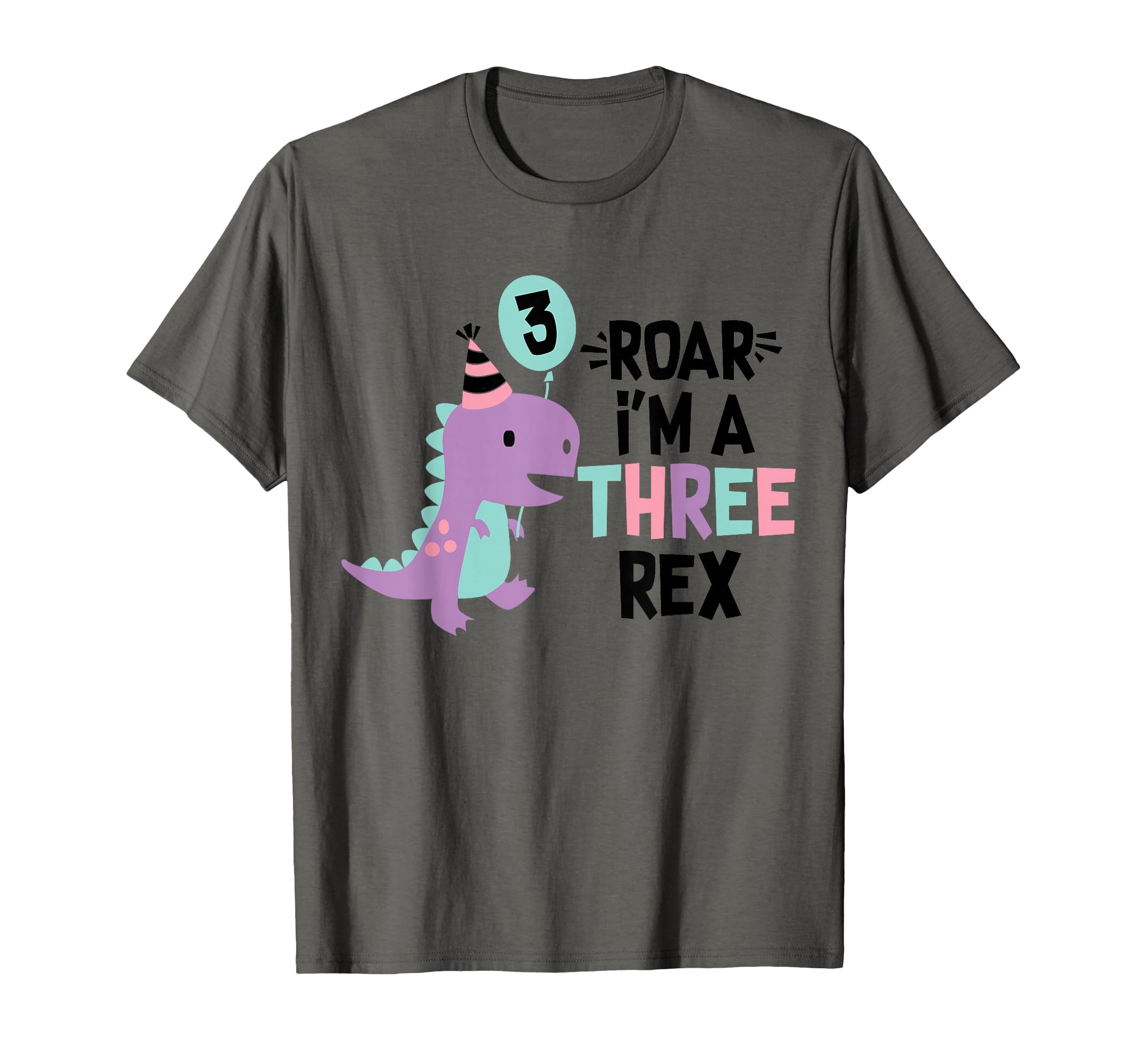 3Rd Birthday Dinosaur T Rex Matching T-Shirt - Unique Graphic Unisex - T-Shirt, Sweatshirt, Hoodie