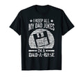 Mens I Keep All My Dad Jokes Dad T-Shirt - Fun Novelty Design Men Women - T-Shirt, Sweatshirt, Hoodie
