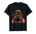 Tibetan Mastiff Firefighter Hat T-Shirt - Unique Graphic for Adults - T-Shirt, Sweatshirt, Hoodie