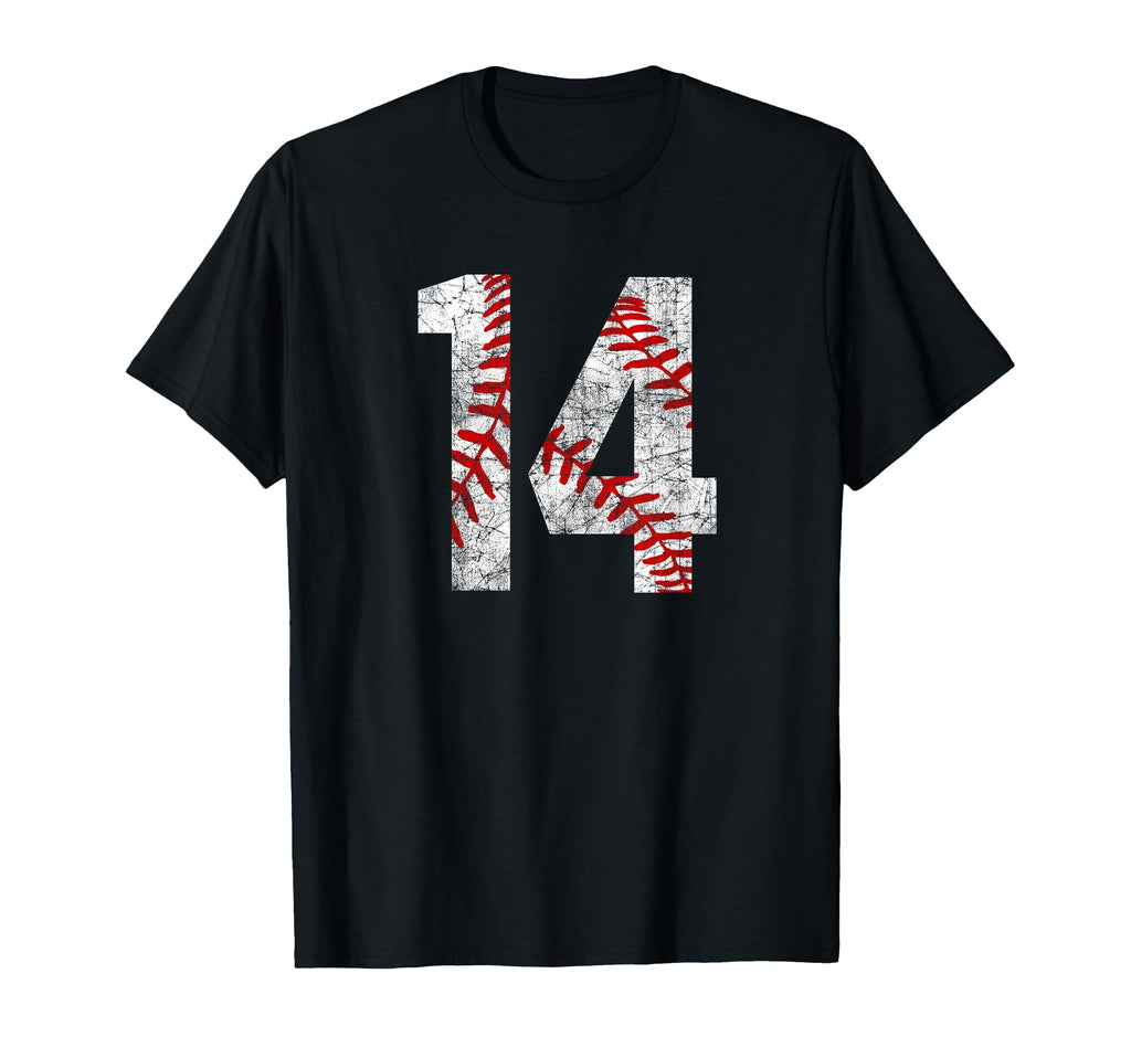 Baseball Mom 14 Jersey Baseball Favorite T-Shirt - Trendy Graphic Unisex - T-Shirt, Sweatshirt, Hoodie