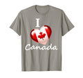 I Love Canada T-Shirt - Minimalist Print Unisex - T-Shirt, Sweatshirt, Hoodie