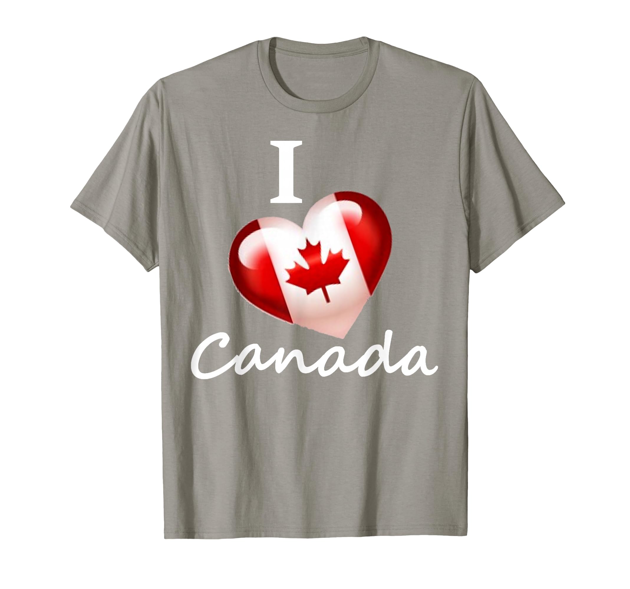 I Love Canada T-Shirt - Minimalist Print Unisex - T-Shirt, Sweatshirt, Hoodie