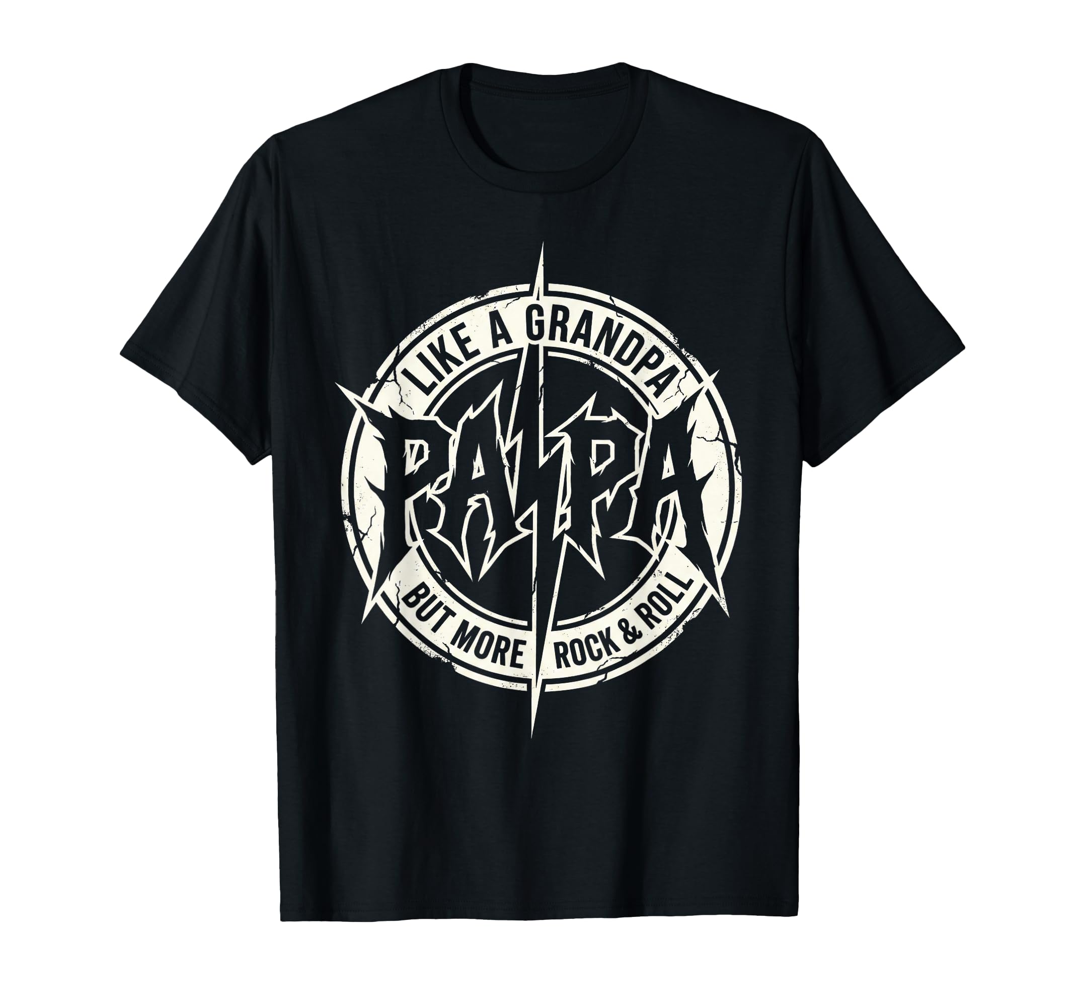 Papa Rock And Roll Grandpa Music T-Shirt - Aesthetic Graphic for Adults - T-Shirt, Sweatshirt, Hoodie