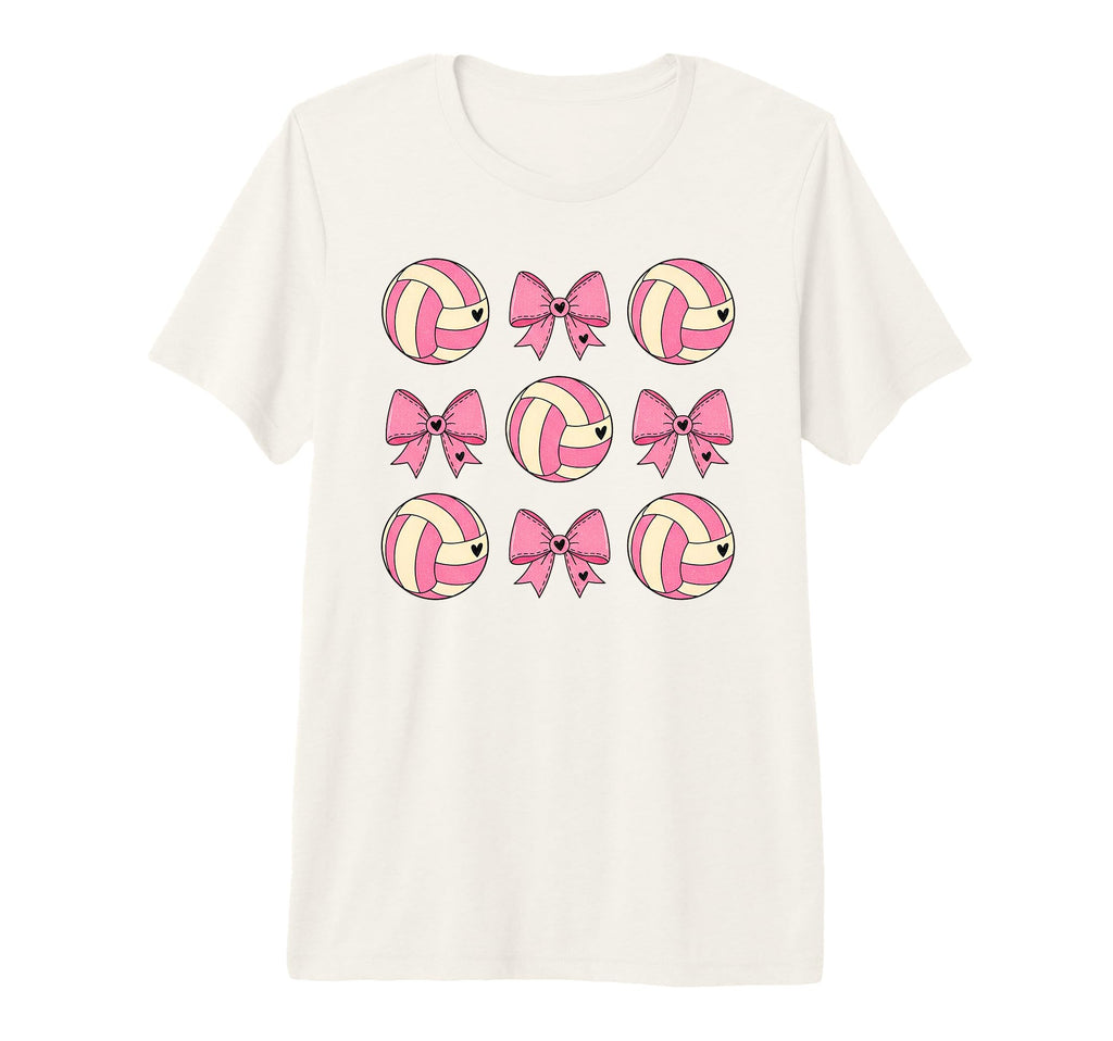 Soccer Bow Game Day Volleyball Coquette T-Shirt - Aesthetic Graphic Unisex - T-Shirt, Sweatshirt, Hoodie