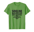 Sideline Warrior Soccer Mom Support T-Shirt - Aesthetic Graphic Unisex - T-Shirt, Sweatshirt, Hoodie