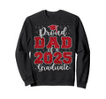 Proud Dad 2025 Graduate Grad Prom Sweatshirt - Aesthetic Graphic Unisex - T-Shirt, Sweatshirt, Hoodie
