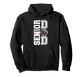 Proud Dad 2025 Senior Graduate Hoodie - Custom Art Print for Adults - T-Shirt, Sweatshirt, Hoodie