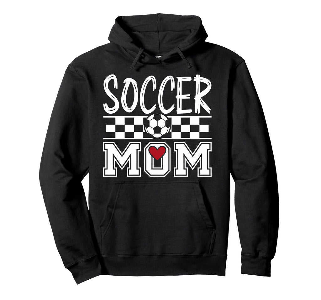 Groovy Soccer Mom Mother Soccer Mom Hoodie - Novelty Apparel for Adults - T-Shirt, Sweatshirt, Hoodie