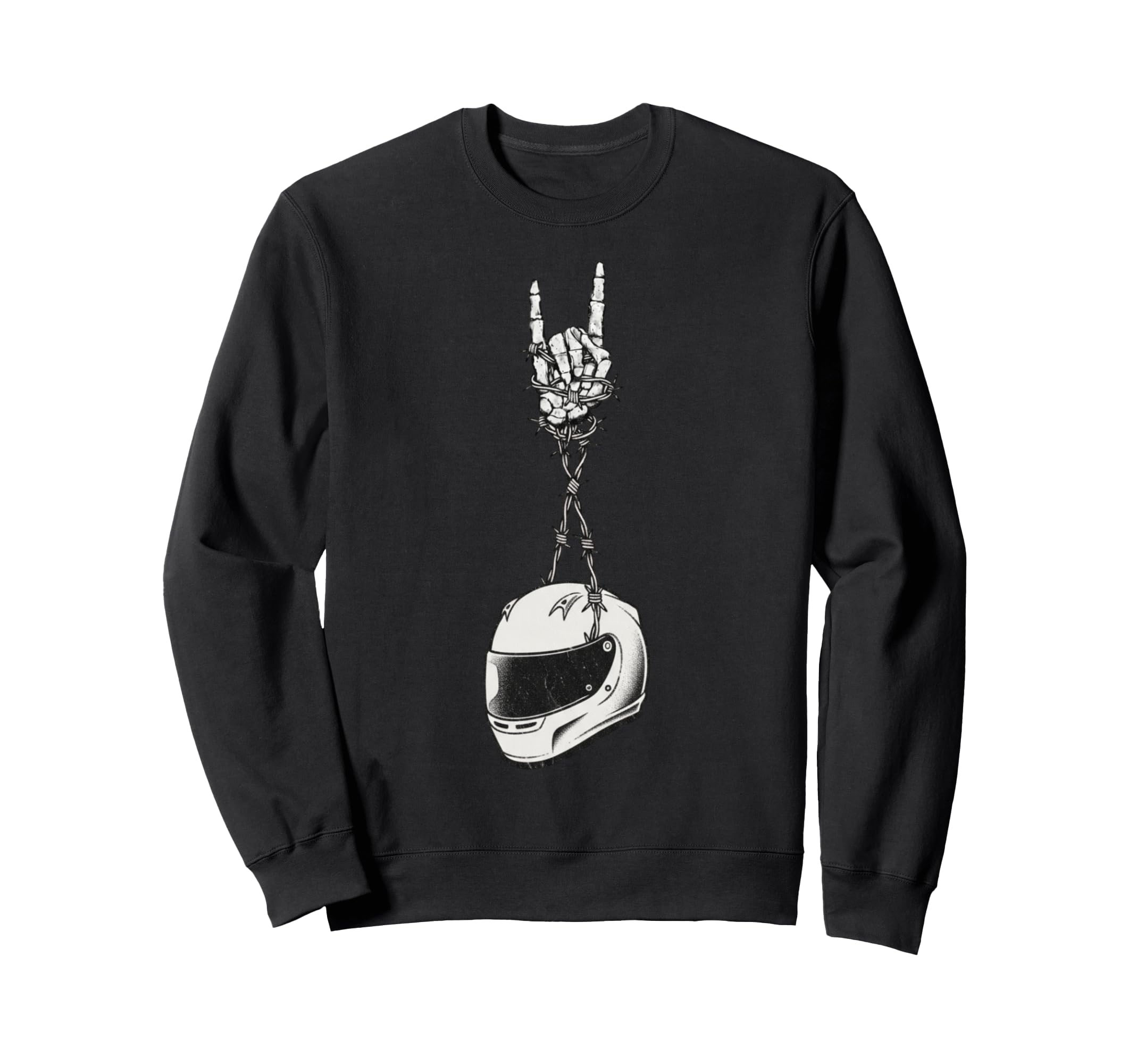 Motor Off Road Dirt Bike Racing Goth Sweatshirt - Custom Art Print Unisex - T-Shirt, Sweatshirt, Hoodie