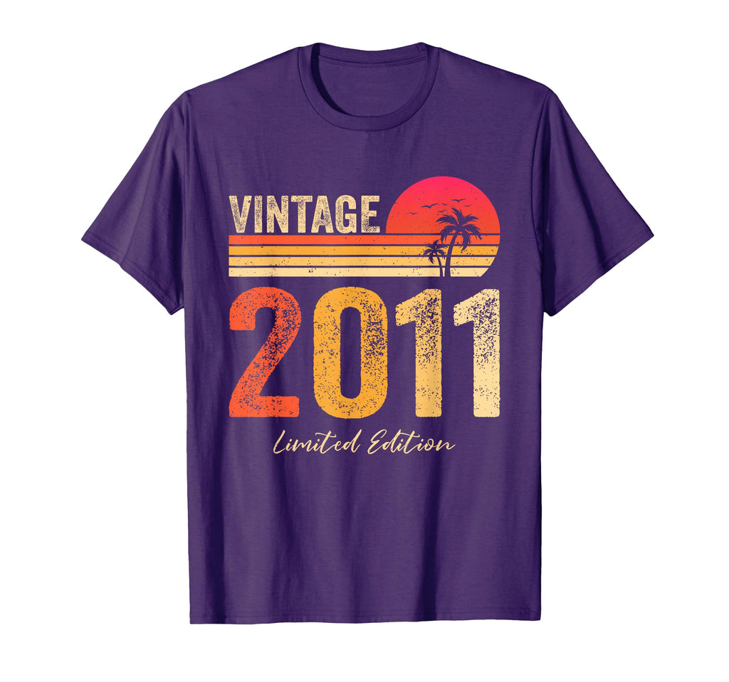 2011 Birth Birthday Born 2011 Birthday T-Shirt - Novelty Apparel Unisex - T-Shirt, Sweatshirt, Hoodie