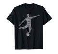Soccer Lovers Gift Soccer Player And T-Shirt - Aesthetic Graphic for Adults - T-Shirt, Sweatshirt, Hoodie
