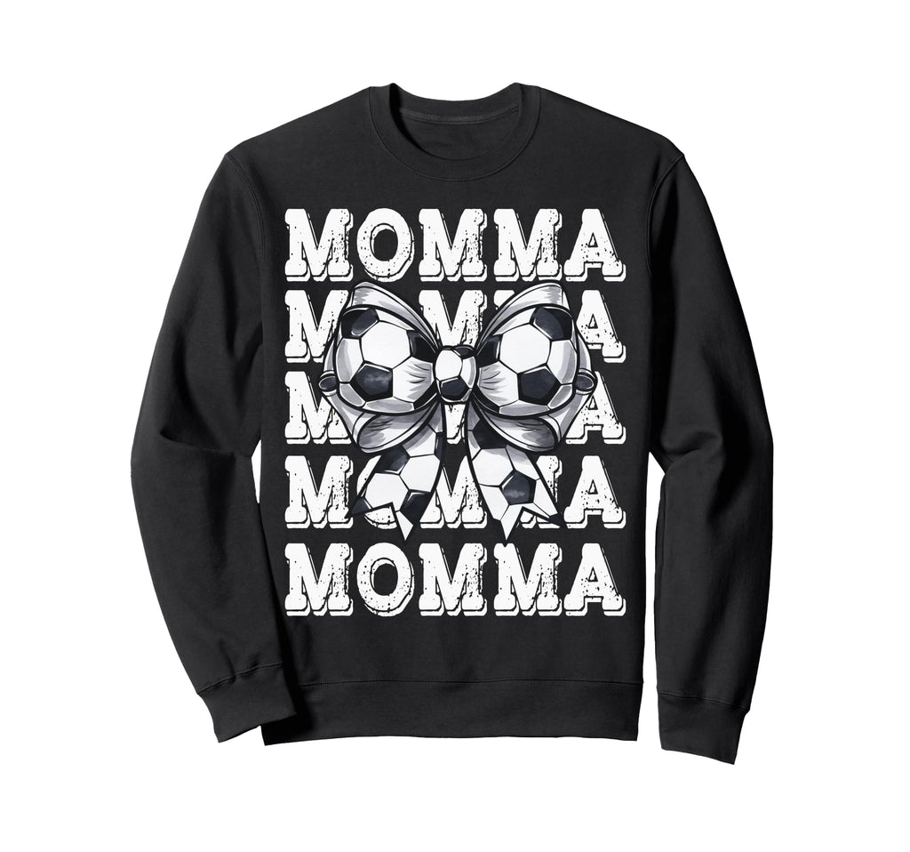 Coquette Soccer Momma Matching Sweatshirt - Novelty Apparel for Adults - T-Shirt, Sweatshirt, Hoodie