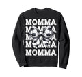 Coquette Soccer Momma Matching Sweatshirt - Novelty Apparel for Adults - T-Shirt, Sweatshirt, Hoodie