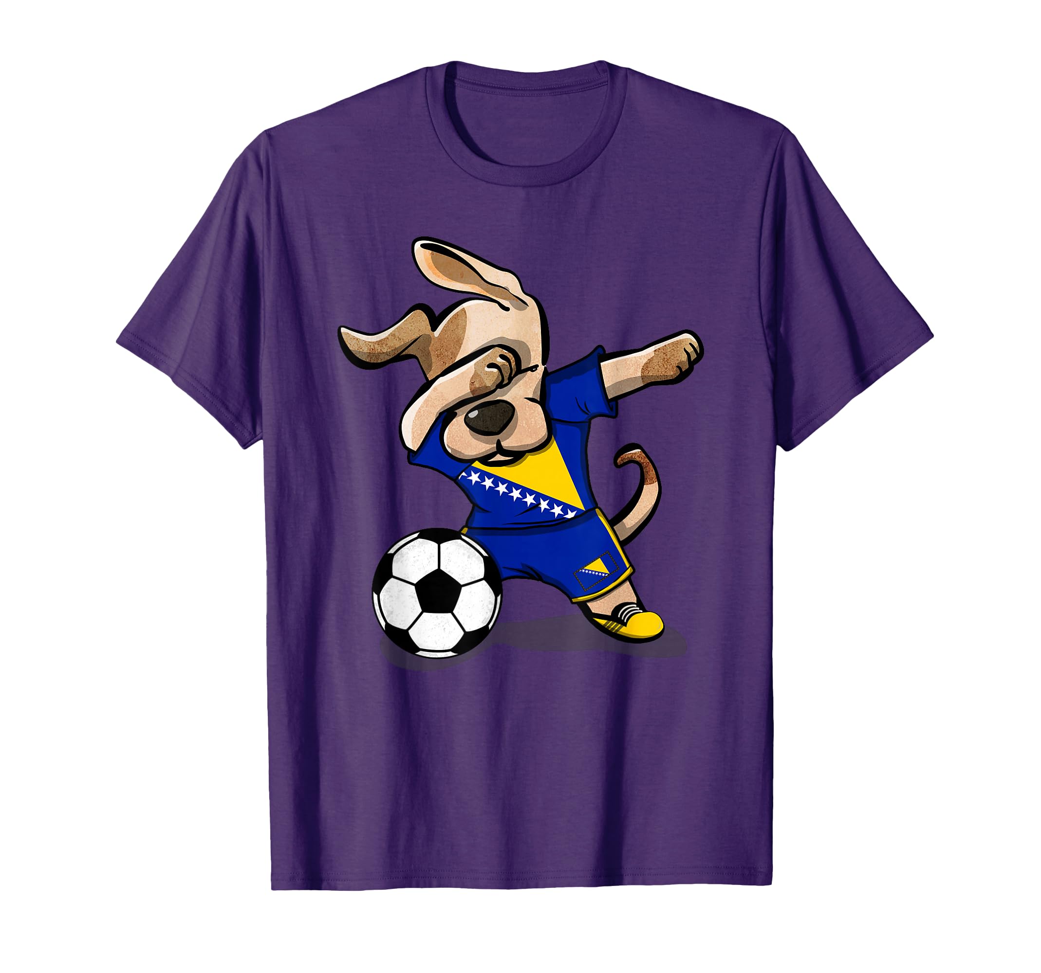 Bosnia Herzegovina Soccer Jersey T-Shirt - Novelty Apparel Men Women - T-Shirt, Sweatshirt, Hoodie
