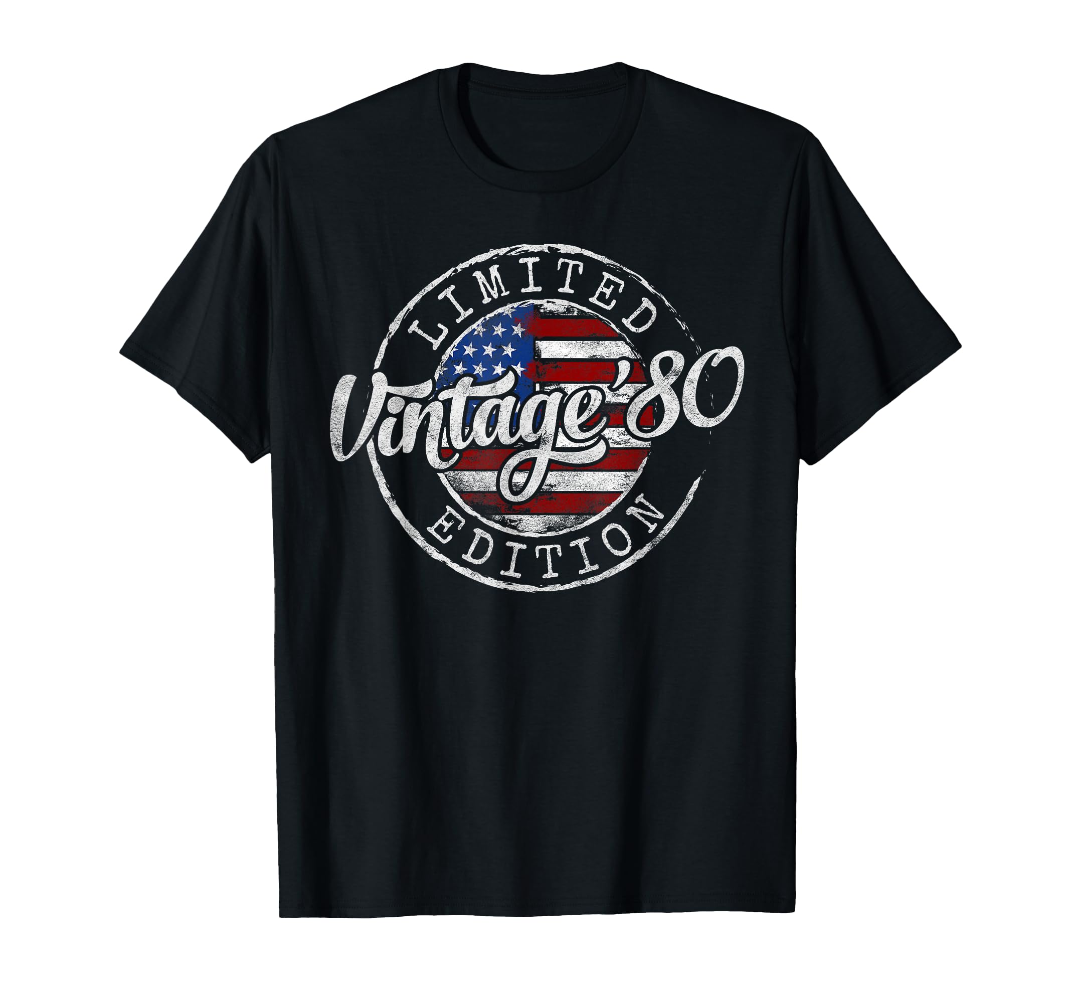 1980 Stamp 46Th Birthday Gift 46 Year T-Shirt - Trendy Graphic Men Women - T-Shirt, Sweatshirt, Hoodie