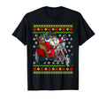 Santa Claus Biker Motorcycle T-Shirt - Fun Novelty Design Men Women - T-Shirt, Sweatshirt, Hoodie