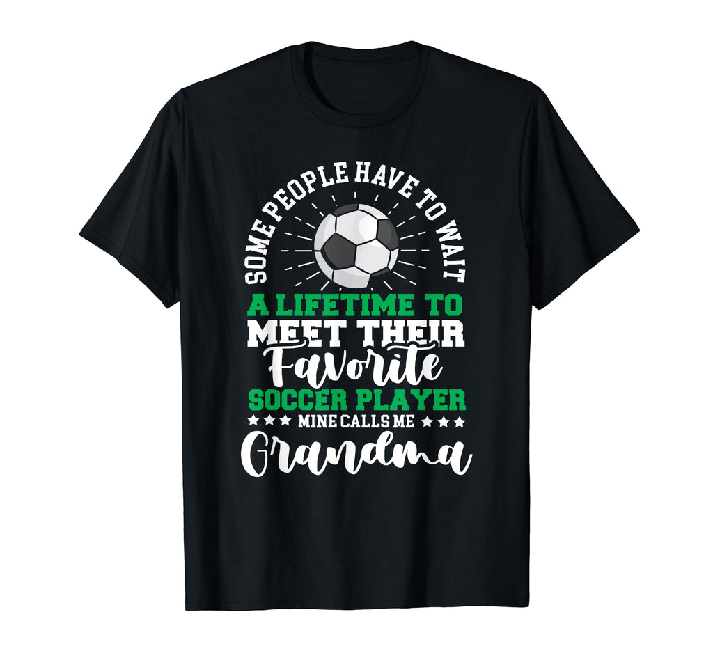 Soccer Player Grandma Grandmother T-Shirt - Custom Art Print Men Women - T-Shirt, Sweatshirt, Hoodie