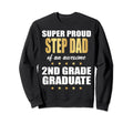 Super Proud Step Dad Awesome 2Nd Sweatshirt - Custom Art Print for Adults - T-Shirt, Sweatshirt, Hoodie