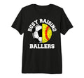 Busy Raising Ballers Funny Soccer T-Shirt - Casual Everyday Wear Unisex - T-Shirt, Sweatshirt, Hoodie