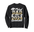 Proud Dad Class 2024 Graduate Sweatshirt - Minimalist Print for Adults - T-Shirt, Sweatshirt, Hoodie