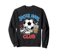 Soccer Moms Club Iced Coffee Cleats Sweatshirt - Trendy Graphic Men Women - T-Shirt, Sweatshirt, Hoodie