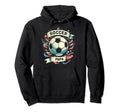 Soccer Papa Family Matching Dad Fathers Hoodie - Graphic Print Men Women - T-Shirt, Sweatshirt, Hoodie