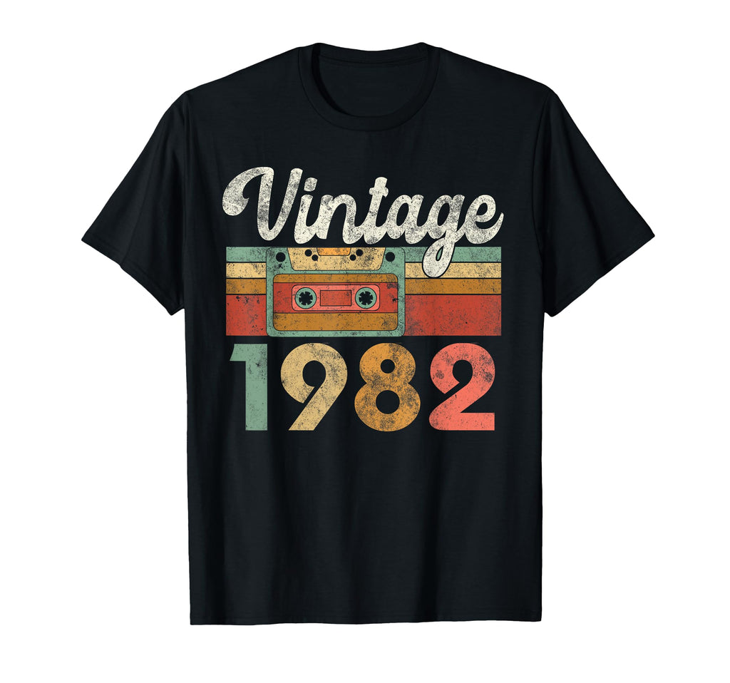 1982 Best 40Th Birthday Awesome Mom T-Shirt - Graphic Print Unisex - T-Shirt, Sweatshirt, Hoodie