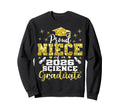 Proud Niece 2026 Science Sweatshirt - Fun Novelty Design for Adults - T-Shirt, Sweatshirt, Hoodie