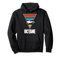 Octane Rocket Soccer Sunset Hoodie - Fun Novelty Design for Adults - T-Shirt, Sweatshirt, Hoodie