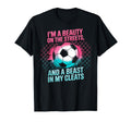 Beauty Streets Beast My Cleats Soccer T-Shirt - Novelty Apparel Men Women - T-Shirt, Sweatshirt, Hoodie