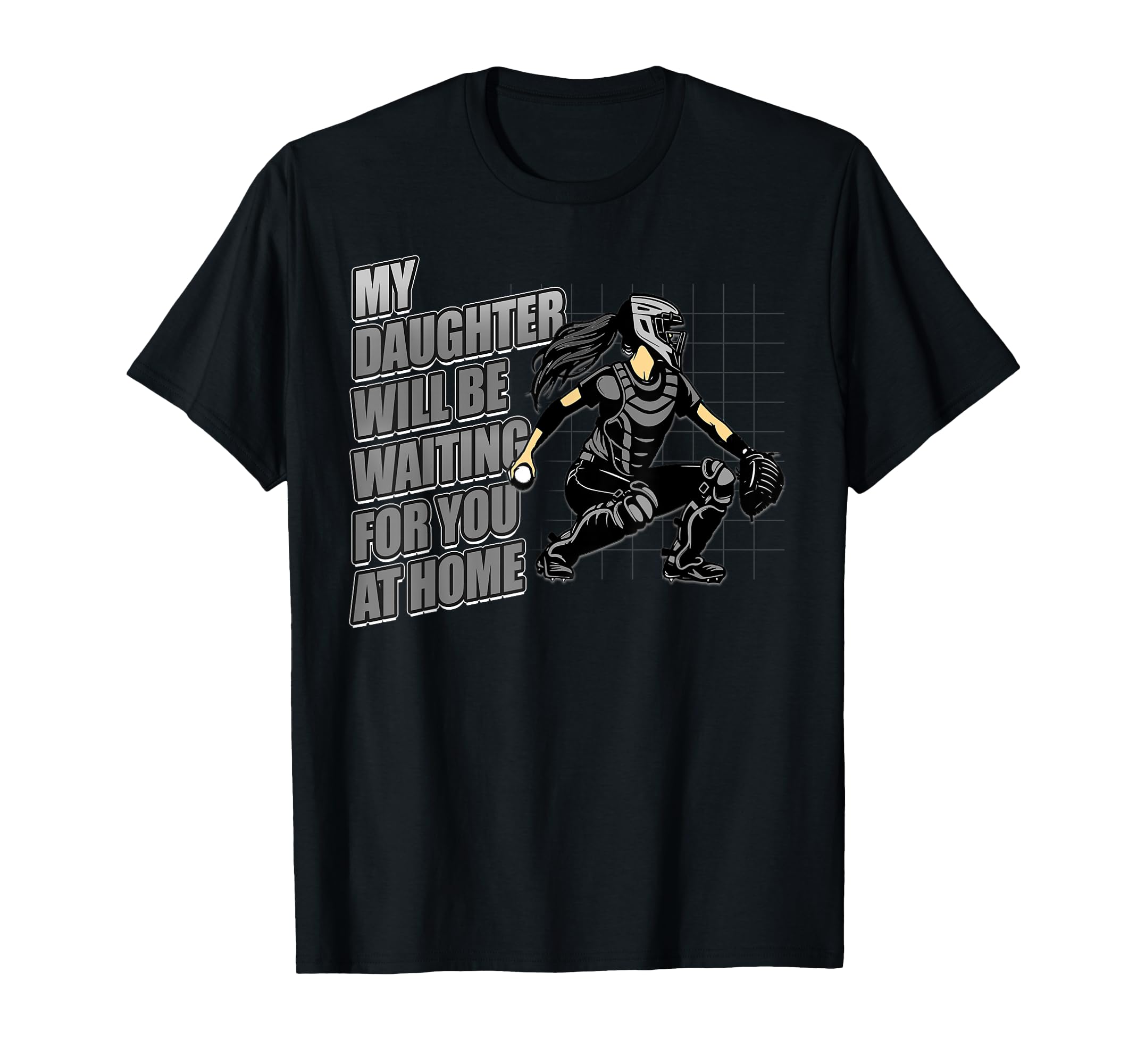 Softball Dad Proud Father Fierce T-Shirt - Aesthetic Graphic Unisex - T-Shirt, Sweatshirt, Hoodie