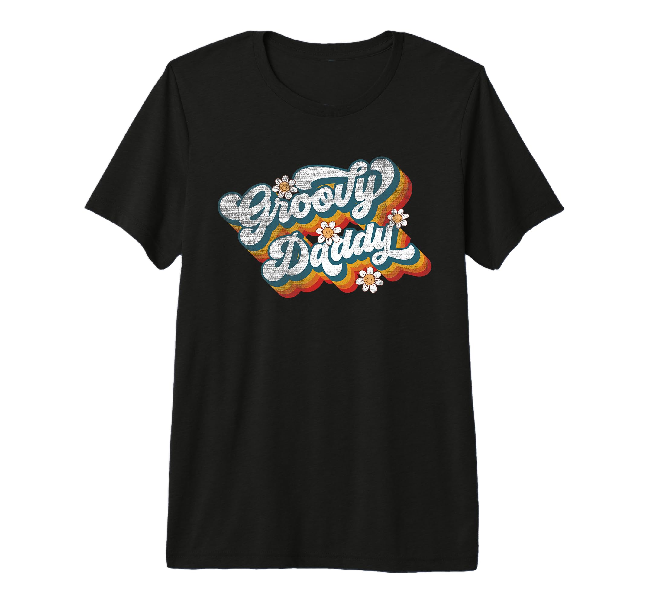 Groovy Daddy Family Birthday 60S 70S T-Shirt - Unique Graphic for Adults - T-Shirt, Sweatshirt, Hoodie