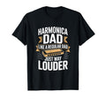 Harmonica Dad Like Regular Dad Just Way T-Shirt - Streetwear Style Unisex - T-Shirt, Sweatshirt, Hoodie