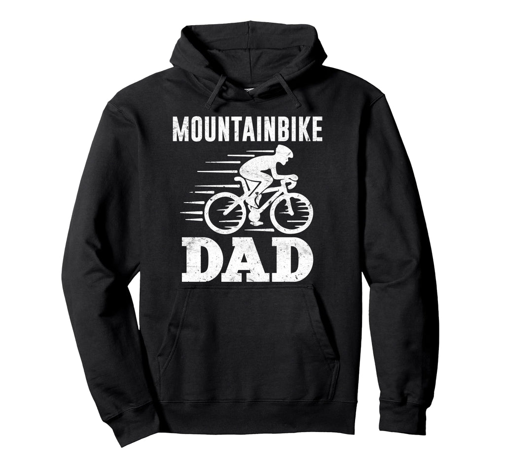 Daddy Mountainbike Dad Mtb Funny Hoodie - Unique Graphic Men Women - T-Shirt, Sweatshirt, Hoodie