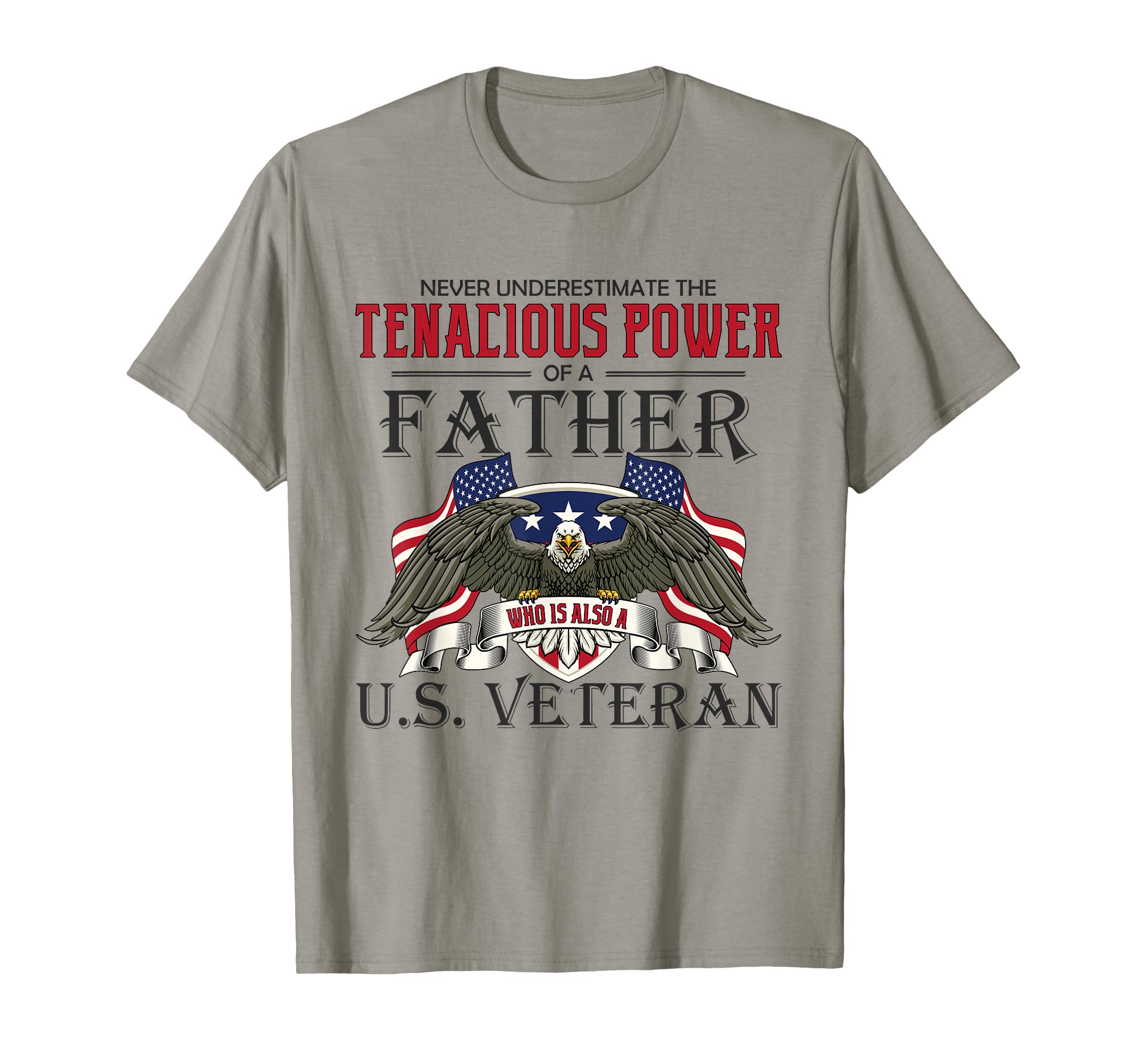 Patriotic Fathers Day Present U S T-Shirt - Minimalist Print Unisex - T-Shirt, Sweatshirt, Hoodie