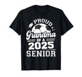 Proud Grandma 2025 Senior Graduate T-Shirt - Novelty Apparel Men Women - T-Shirt, Sweatshirt, Hoodie