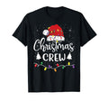 Crew Lights Red Santa Hat Family T-Shirt - Fun Novelty Design Men Women - T-Shirt, Sweatshirt, Hoodie