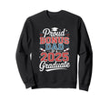 Proud Bonus Dad 2025 Graduate Father Sweatshirt - Graphic Print Unisex - T-Shirt, Sweatshirt, Hoodie