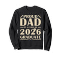 Senior Dad 2026 Proud Dad Sweatshirt - Casual Everyday Wear for Adults - T-Shirt, Sweatshirt, Hoodie