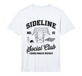 Sideline Social Club Soccer Mom Game T-Shirt - Aesthetic Graphic Men Women - T-Shirt, Sweatshirt, Hoodie