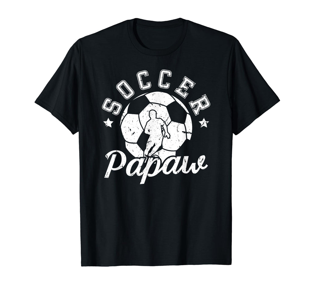 Soccer Papaw Grandpa Papaw Soccer T-Shirt - Graphic Print for Adults - T-Shirt, Sweatshirt, Hoodie