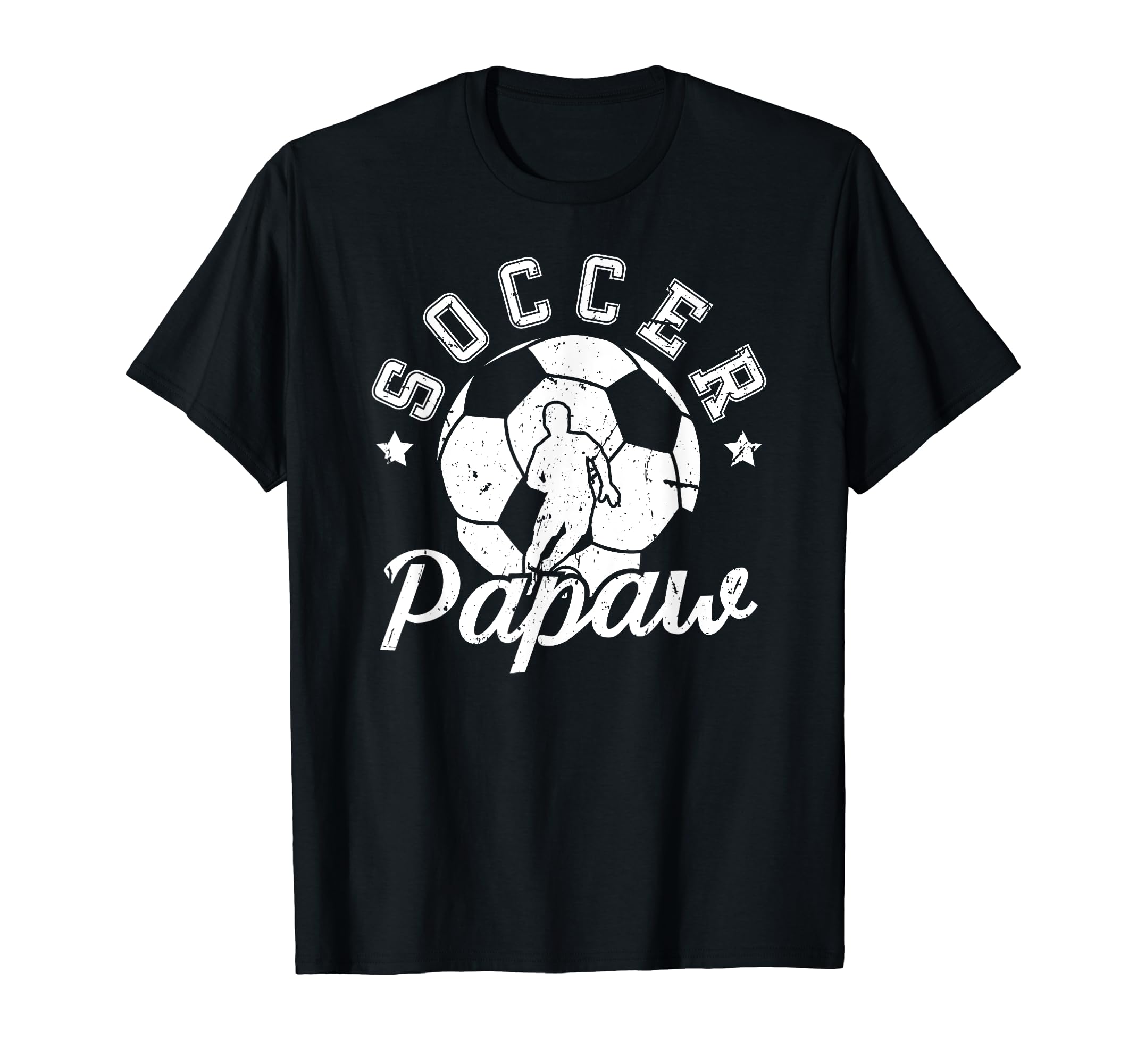 Soccer Papaw Grandpa Papaw Soccer T-Shirt - Graphic Print for Adults - T-Shirt, Sweatshirt, Hoodie