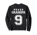 Number 9 Custom Proud Soccer Futbol Sweatshirt - Trendy Graphic Unisex - T-Shirt, Sweatshirt, Hoodie