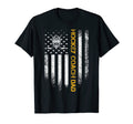 Usa American Flag Proud Ice Hockey T-Shirt - Novelty Apparel Men Women - T-Shirt, Sweatshirt, Hoodie